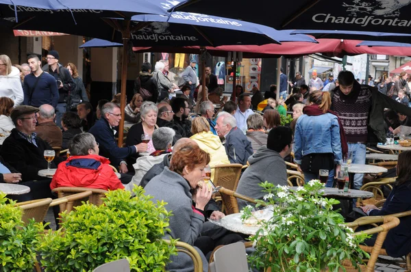 Belgium, Brüsszel, a festői szépségű városban — Stock Fotó