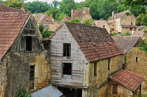 Fransa, aillac pitoresk köy — Stok fotoğraf