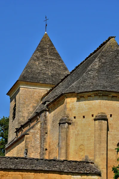 Francia, Iglesia de Carlucet en Dordoña —  Fotos de Stock