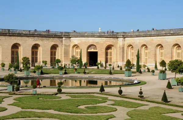 Franciaország, klasszikus Versailles-i palota orangery — Stock Fotó