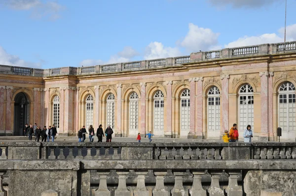 France, the Marie Antoinette estate in the parc of Versailles Pa — Stock Photo, Image