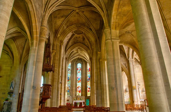 Fransa, kilise magny tr vexin val d'oise — Stok fotoğraf