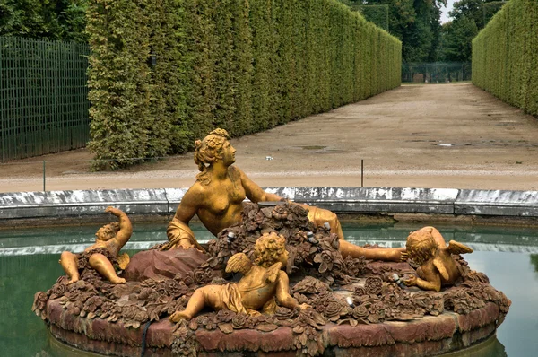 France, a fountain in the Versailles Palace park — Stock Photo, Image