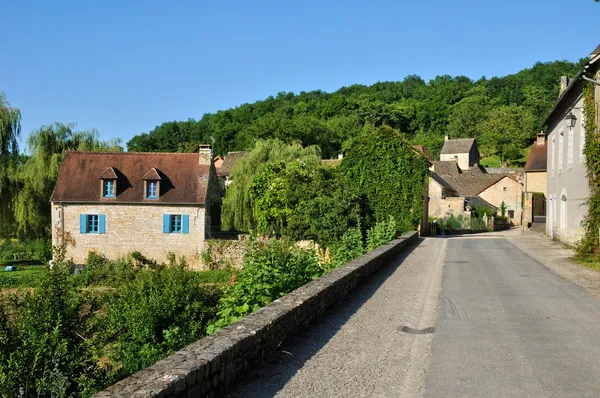 Франція, мальовничому селі Сен Аман-де-колі — стокове фото