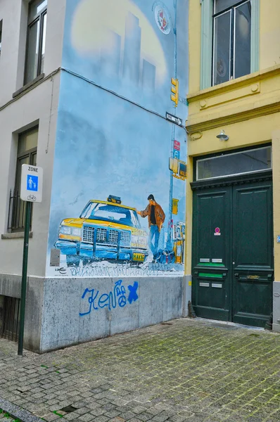 Belgie, malebné město Brusel — Stock fotografie