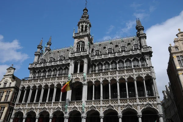 Belgien, pittoreska Bryssels grand place — Stockfoto