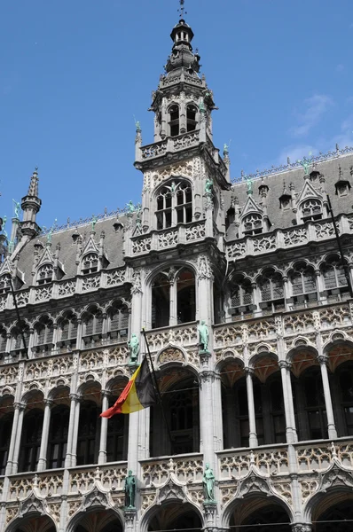 Bélgica, pintoresca Grand Place de Bruselas — Foto de Stock