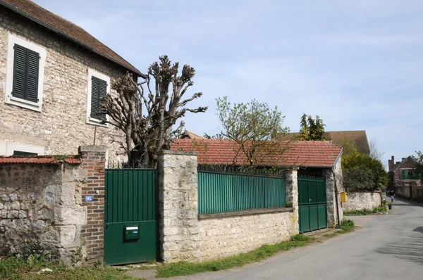 Francia, pintoresco pueblo de Giverny en Normandía — Foto de Stock