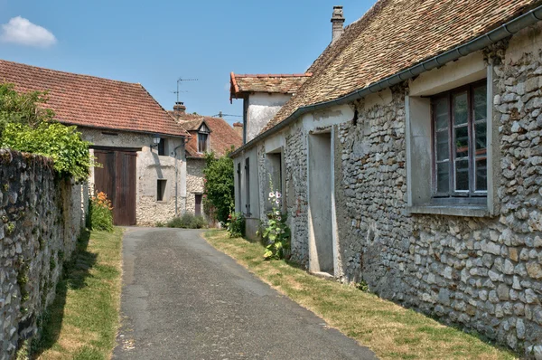 Frankreich, das malerische Dorf Montchauvet — Stockfoto