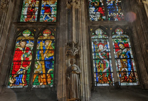 Francia, la ciudad de Rouen en Normandía — Foto de Stock