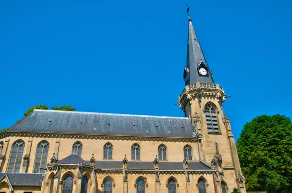 Ile de france, malerisches Dorf von vigny — Stockfoto