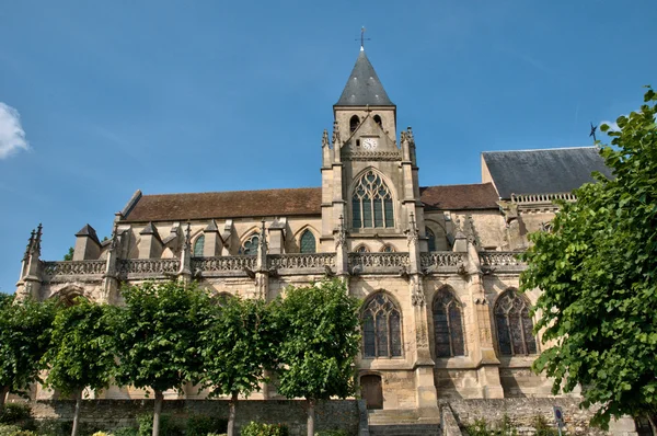 France, historical church of Triel sur Seine — Stock Photo, Image