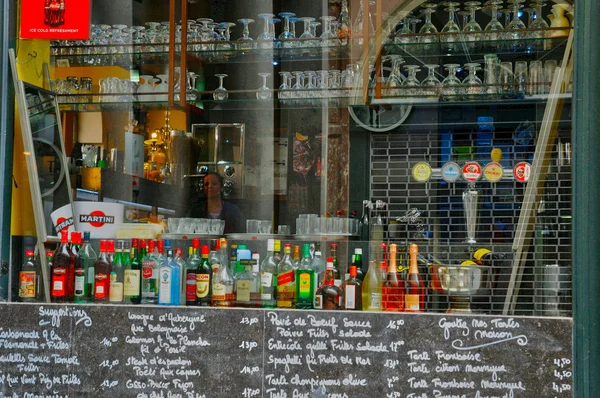 Belgium, étterem a festői városban, Brüsszel — Stock Fotó