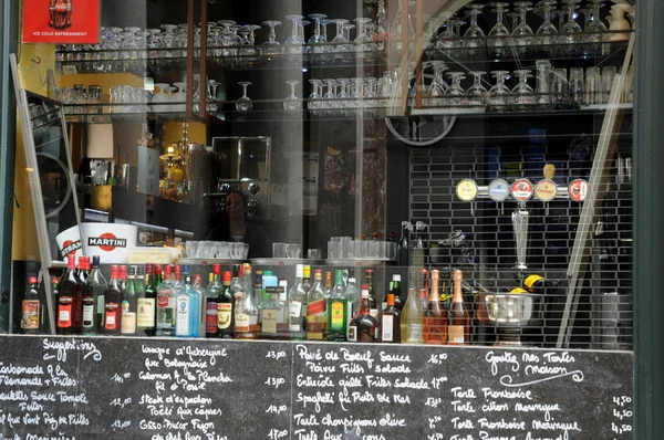 Belgique, restaurant dans la ville pittoresque de Bruxelles — Photo