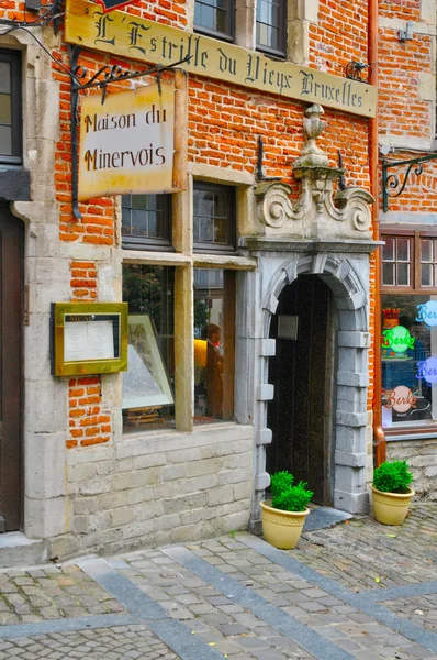 Belçika Brüksel picturesque City restaurant — Stok fotoğraf