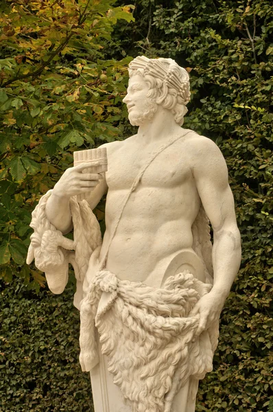 France, statue en marbre dans le parc du château de Versailles — Photo