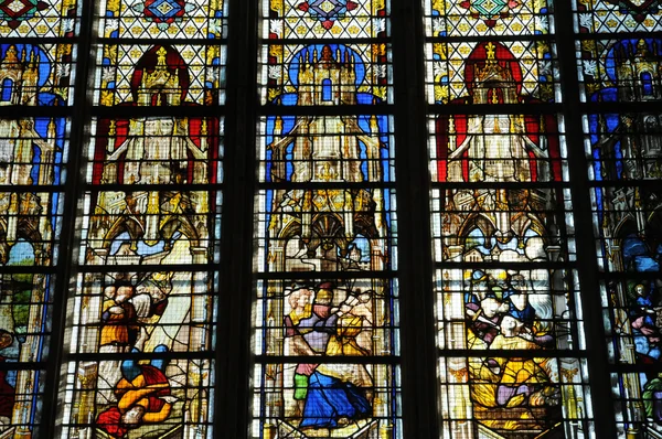 Francia, la ciudad de Rouen en Normandía — Foto de Stock