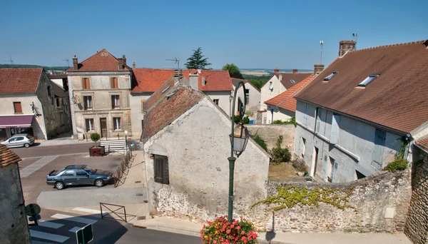 Francia, pittoresco villaggio di Courdimanche — Foto Stock