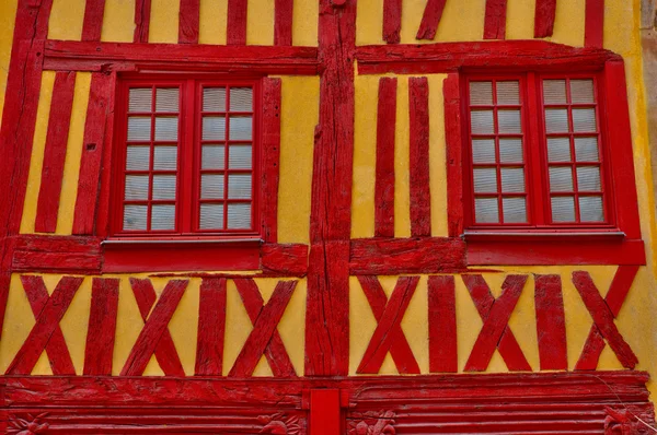 Francja, malowniczego miasta houdan — Zdjęcie stockowe