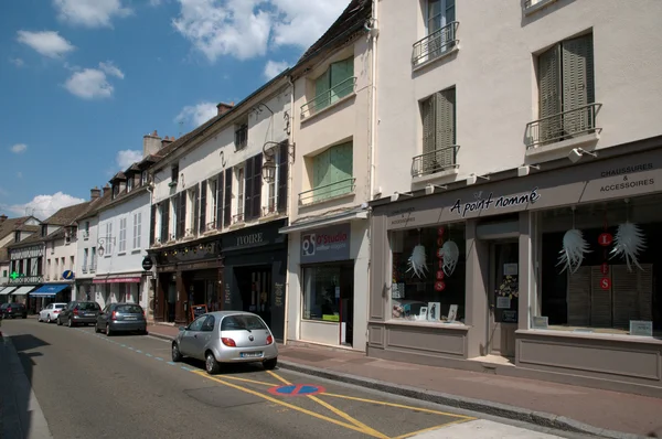 Frankrijk, de schilderachtige stad van houdan — Stockfoto