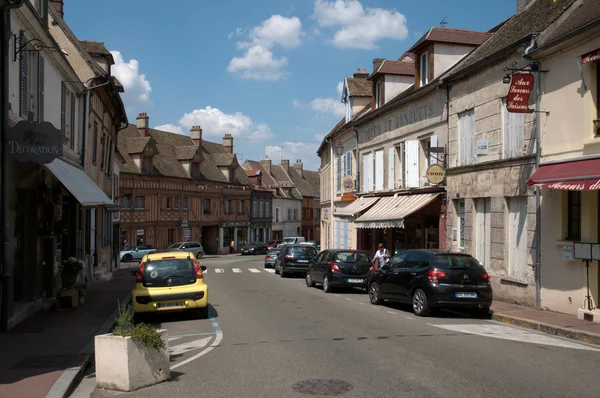 Frankreich, die malerische stadt houdan — Stockfoto