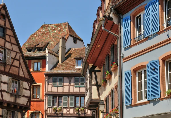 프랑스, 아름 다운 도시 콜마르 년산 랭에 — Φωτογραφία Αρχείου