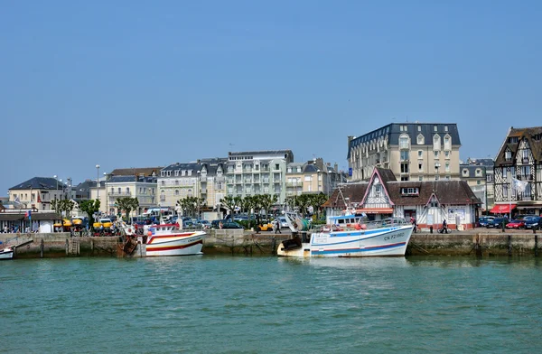 France,  picturesque city of Trouville in Normandie — Stock Photo, Image