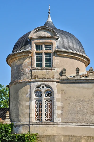 Klasický hrad malle v gironde — Stock fotografie