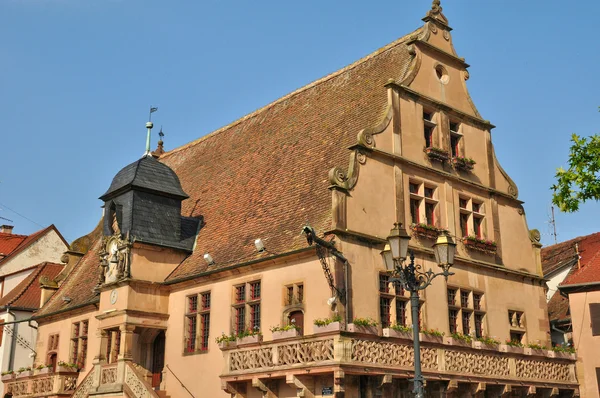 França, pitoresca cidade velha de Molsheim — Fotografia de Stock