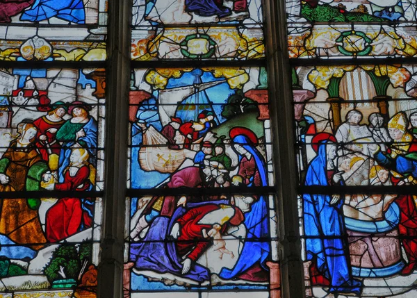 Church of Nogent le Roi in Eure et Loir — Stock Photo, Image