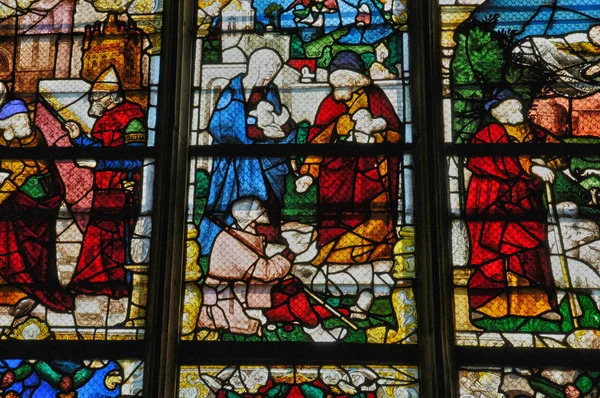 Igreja de Nogent le Roi em Eure et Loir — Fotografia de Stock