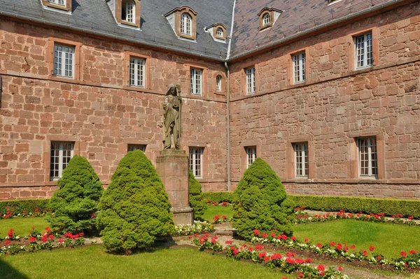 France, monastère Sainte Odile à Ottrott — Photo