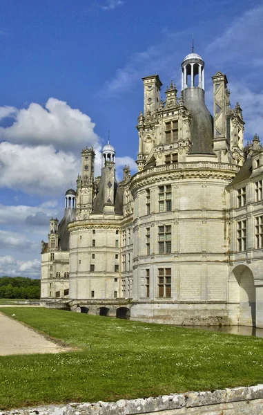 Renesansowy zamek chambord w loir et cher — Zdjęcie stockowe