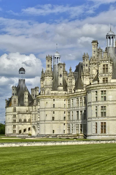 Renaissance castle of Chambord in Loir et Cher — Stock Photo, Image