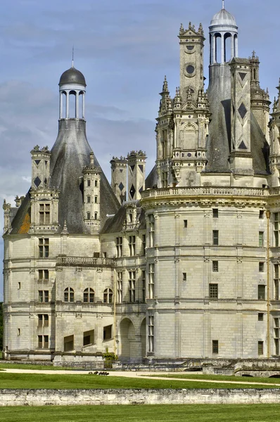 Renaissance castle of Chambord in Loir et Cher — Stock Photo, Image