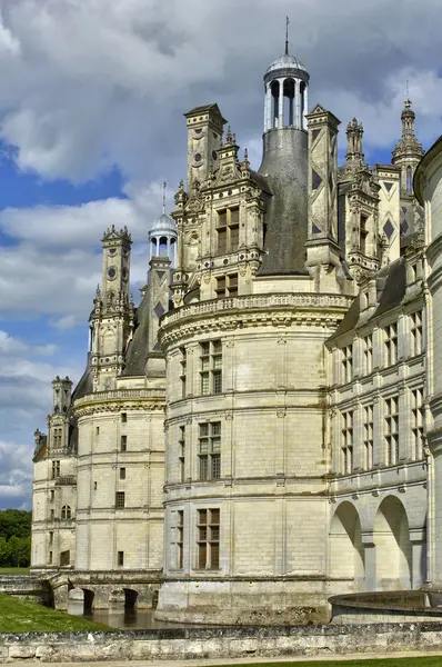 Renesansowy zamek chambord w loir et cher — Zdjęcie stockowe