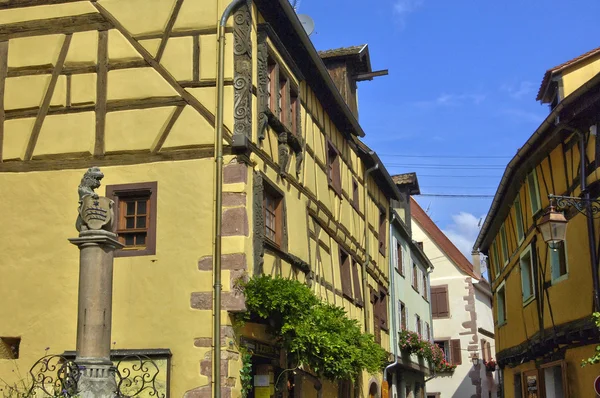 France, petit village de Riquewihr en Alsace — Photo