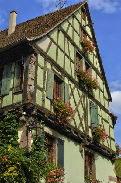 France, petit village de Riquewihr en Alsace — Photo