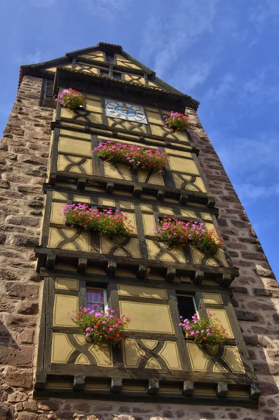 France, small village of Riquewihr in Alsace — Stock Photo, Image