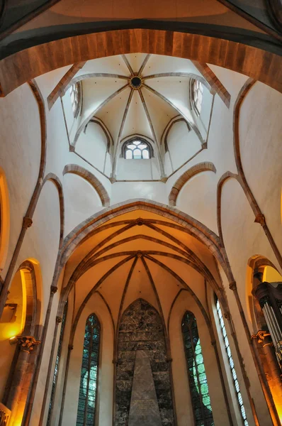 Frankreich, die kirche des heiligen Thomas in strasbourg im elsass — Stockfoto