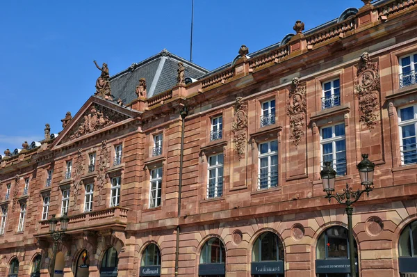 Alsacia, casco antiguo e histórico de Estrasburgo — Foto de Stock