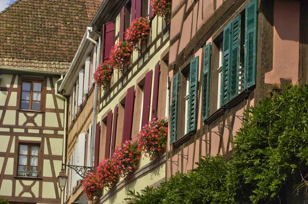 France, petit village de Riquewihr en Alsace Images De Stock Libres De Droits