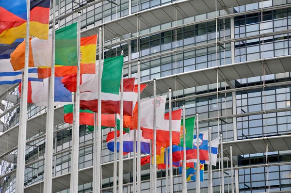 Frankreich, Europäisches Parlament von Straßburg — Stockfoto