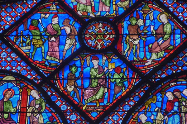 Francia, la catedral de Chartres en Eure et Loir — Foto de Stock