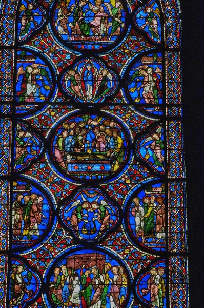 França, a catedral de Chartres em Eure et Loir — Fotografia de Stock