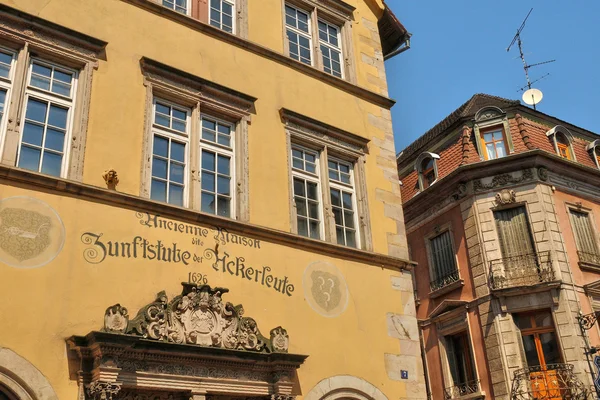 Francia, pintoresca ciudad de Colmar en el Alto Rin —  Fotos de Stock