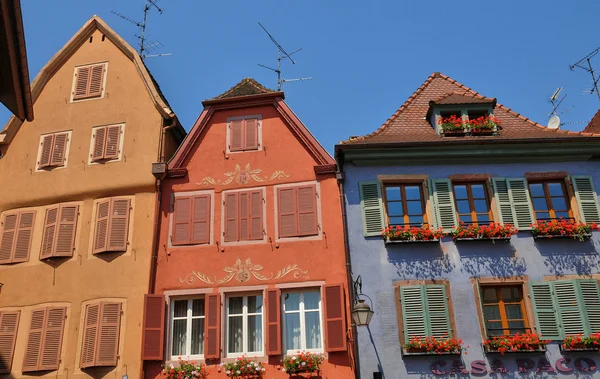 Fransa, haut-rhin pitoresk colmar şehir — Stok fotoğraf