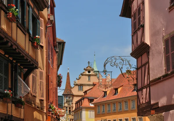 Francia, pittoresca città di Colmar nell'Alto Reno — Foto Stock