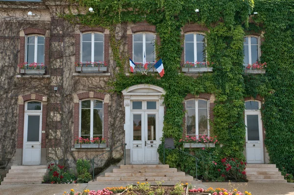 Francja, malowniczej miejscowości saint leger en yvelines — Zdjęcie stockowe