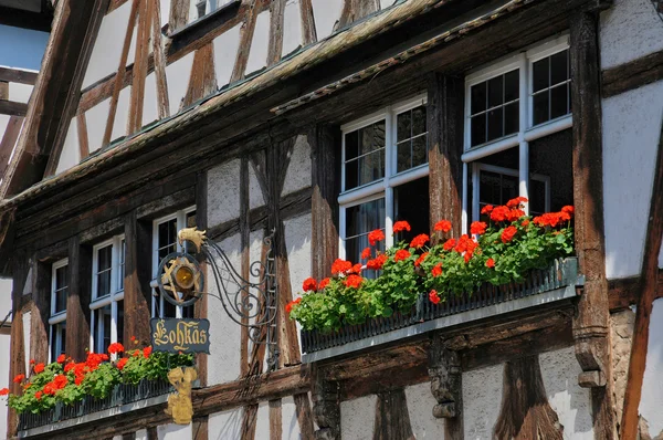 Alsace, old and historical district in Strasbourg — Stock Photo, Image